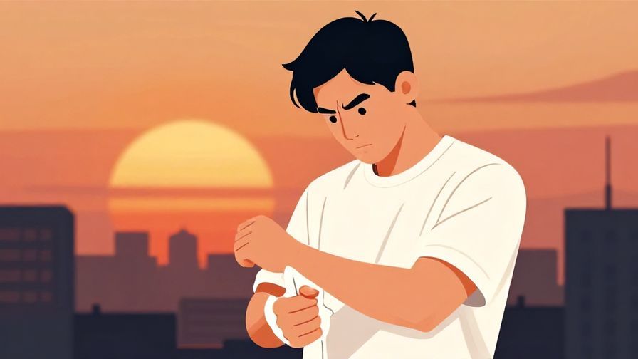 Illustration%20of%20a%20person%20rolling%20up%20their%20sleeves%20with%20determined%20expression%2C%20background%20of%20a%20sunset%20and%20cityscape%2C%20illustrated%20style