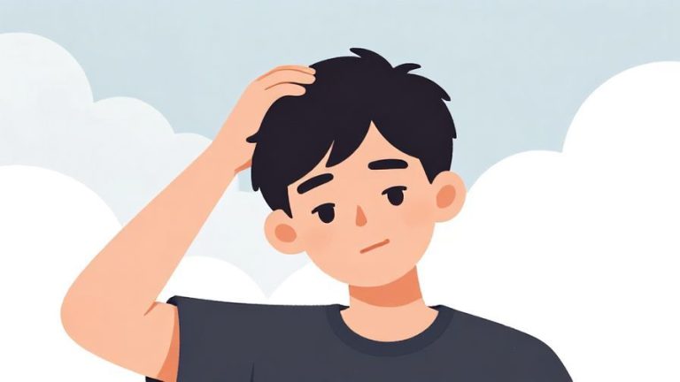 Illustration%20of%20a%20person%20scratching%20their%20head%20with%20a%20slightly%20disappointed%20smile%2C%20subtle%20background%20of%20cloudy%20sky%20and%20soft%20colors%2C%20illustrated%20style