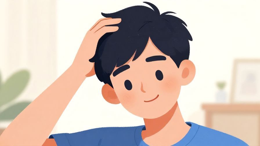 Illustration%20of%20a%20person%20scratching%20their%20head%20with%20a%20slight%20smile%2C%20soft%20background%2C%20bright%20colors%2C%20illustrated%20style