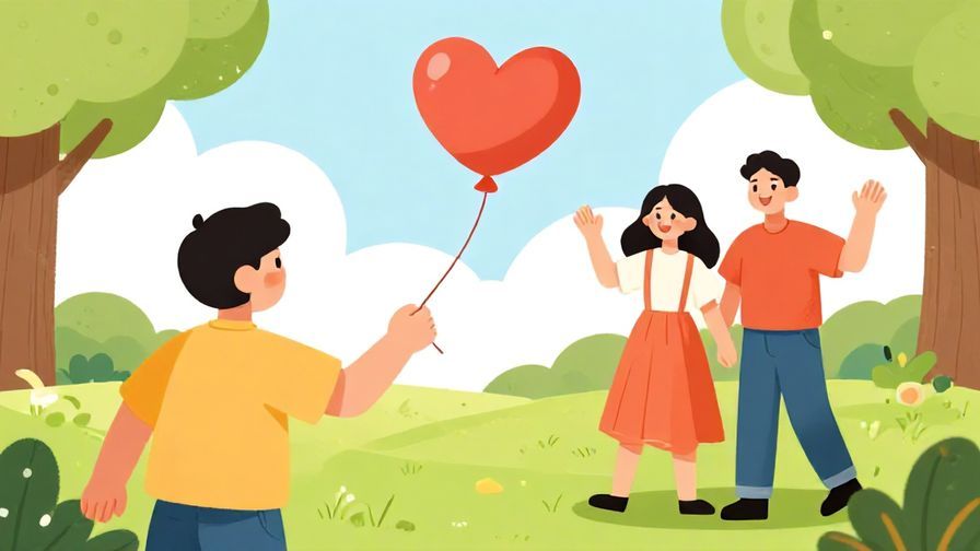 Illustration%20of%20a%20person%20sending%20a%20heart-shaped%20balloon%20towards%20a%20happy%20couple%20celebrating%20outside%2C%20vibrant%20colors%2C%20illustrated%20style