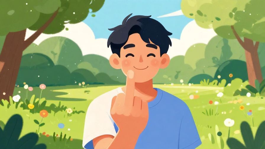 Illustration%20of%20a%20person%20shaking%20their%20finger%20playfully%20with%20a%20smile%20in%20a%20sunny%20park%20setting%2C%20vibrant%20colors%2C%20illustrated%20style