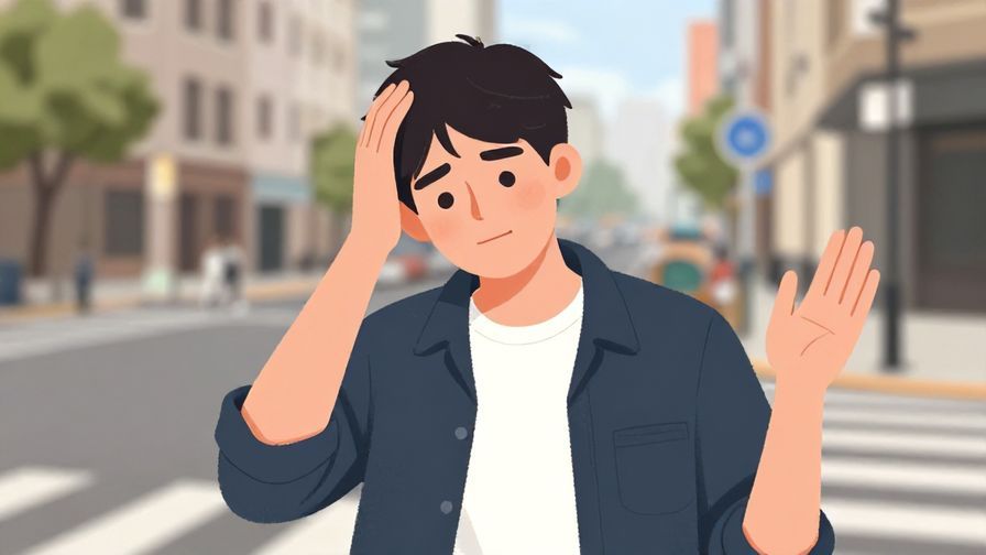 Illustration%20of%20a%20person%20shaking%20their%20head%20with%20a%20nervous%20smile%20and%20hands%20raised%20slightly%2C%20street%20corner%20background%2C%20illustrated%20style