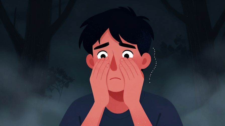 Illustration%20of%20a%20person%20shivering%20with%20wide%20eyes%2C%20a%20cold%20shiver%20line%20running%20down%20their%20spine%2C%20dark%20and%20mysterious%20background%20with%20fog%2C%20vibrant%20colors%2C%20illustrated%20style