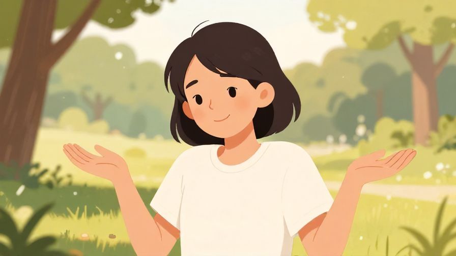 Illustration%20of%20a%20person%20shrugging%20lightly%20with%20a%20calm%20smile%2C%20a%20peaceful%20park%20background%2C%20illustrated%20style%2C%20soft%20tones%2C%20warm%20lighting