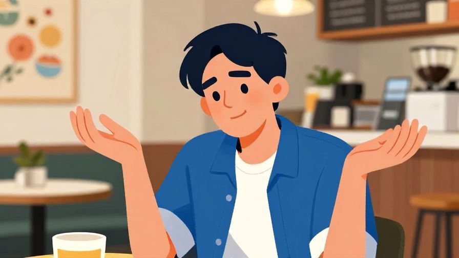 Illustration%20of%20a%20person%20shrugging%20with%20a%20slight%20smile%2C%20casual%20cafe%20background%2C%20vibrant%20colors%2C%20illustrated%20style