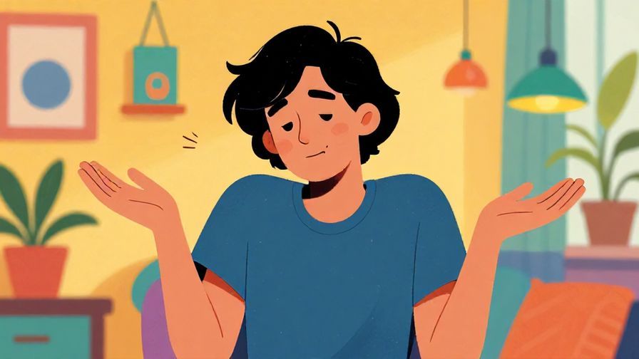 Illustration%20of%20a%20person%20shrugging%20with%20a%20relaxed%20smile%20in%20a%20colorful%20room%2C%20detailed%20background%2C%20vibrant%20colors%2C%20illustrated%20style