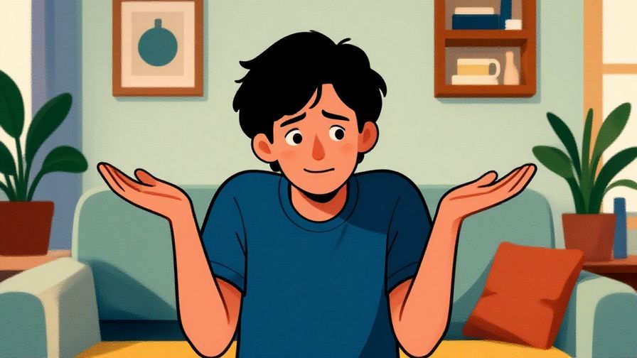 Illustration%20of%20a%20person%20shrugging%20with%20a%20slightly%20embarrassed%20smile%20in%20a%20living%20room%20setting%2C%20vibrant%20colors%2C%20illustrated%20style