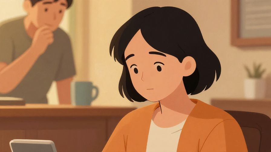 Illustration%20of%20a%20person%20sitting%20quietly%20with%20a%20calm%20expression%20while%20someone%20nods%20understandingly%20in%20the%20background.%20Warm%20colors%2C%20illustrated%20style