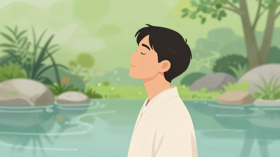 Illustration%20of%20a%20person%20slowly%20breathing%20in%20a%20zen%20garden%2C%20with%20soft%20greenery%20and%20tranquil%20water%2C%20peaceful%20expression%2C%20illustrated%20style