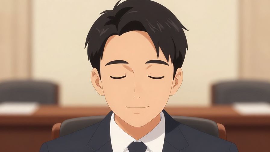 Illustration%20of%20a%20person%20slowly%20closing%20eyes%20with%20a%20gentle%20smile%2C%20formal%20setting%20like%20a%20meeting%20room%2C%20illustrated%20style