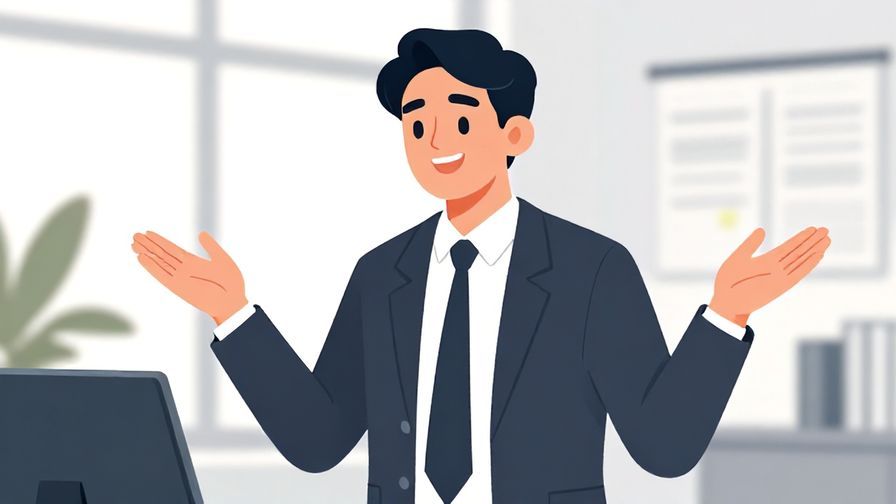 Illustration%20of%20a%20person%20smiling%20and%20gesturing%20openly%20in%20a%20bright%20office%20space%2C%20formal%20expression%2C%20illustrated%20style