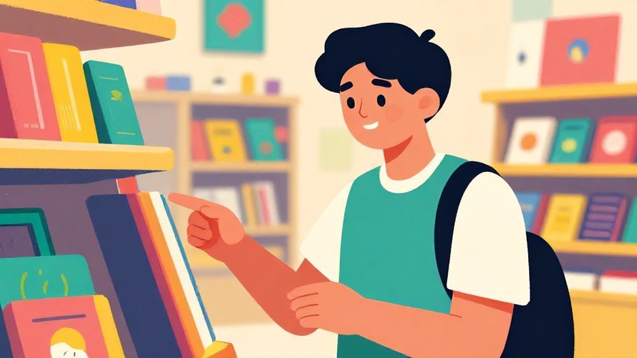 Illustration%20of%20a%20person%20smiling%20and%20looking%20at%20a%20display%20with%20hands%20relaxed%2C%20colorful%20shop%20background%2C%20vibrant%20colors%2C%20illustrated%20style