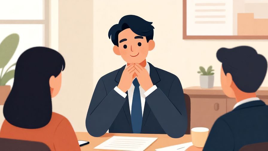 Illustration%20of%20a%20person%20smiling%20and%20nodding%20politely%20in%20a%20formal%20business%20meeting%20room%2C%20vibrant%20colors%2C%20illustrated%20style