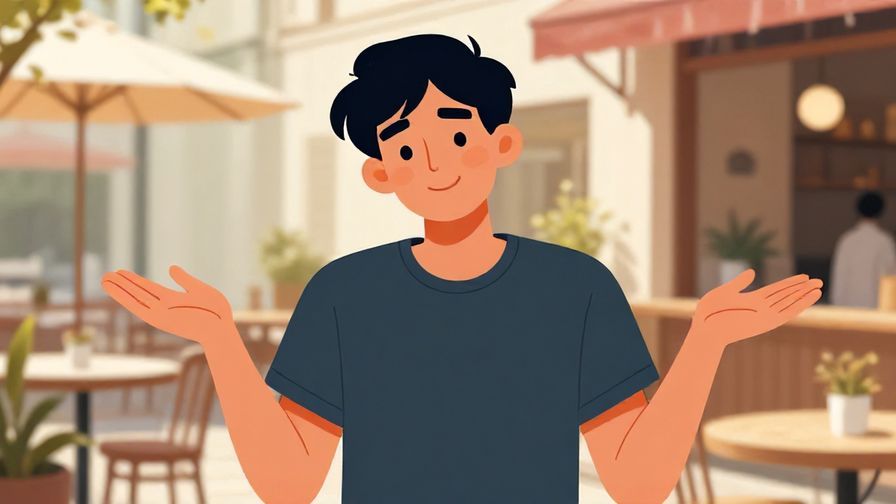 Illustration%20of%20a%20person%20smiling%20and%20shrugging%20with%20confidence%2C%20sunny%20outdoor%20cafe%20background%2C%20illustrated%20style