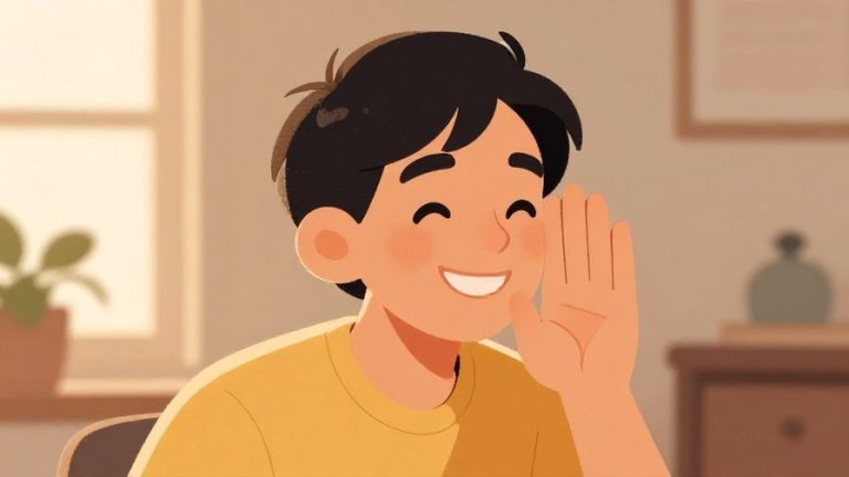 Illustration%20of%20a%20person%20smiling%20and%20sharing%20a%20secret%2C%20softly%20lit%20room%2C%20warm%20colors%2C%20illustrated%20style