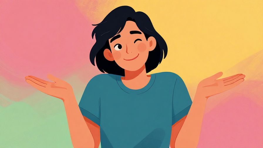 Illustration%20of%20a%20person%20smiling%20and%20shrugging%20with%20a%20carefree%20attitude%2C%20colorful%20background%2C%20illustrated%20style