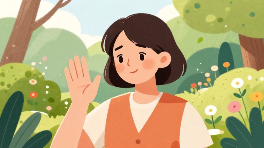 Illustration%20of%20a%20person%20smiling%20gently%20and%20waving%20off%20concerns%20in%20a%20peaceful%20garden%2C%20vibrant%20colors%2C%20illustrated%20style