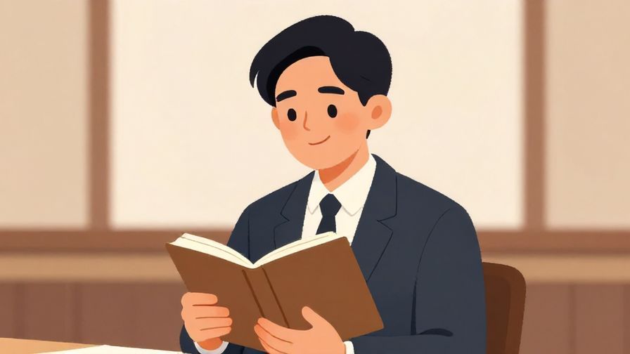 Illustration%20of%20a%20person%20smiling%20modestly%20while%20holding%20a%20notebook%20in%20a%20formal%20setting%2C%20warm%20colors