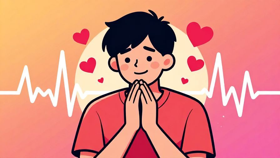 Illustration%20of%20a%20person%20smiling%20nervously%2C%20hands%20clasped%20with%20animated%20hearts%20and%20heartbeat%20lines%20around%20them%2C%20vibrant%20colors