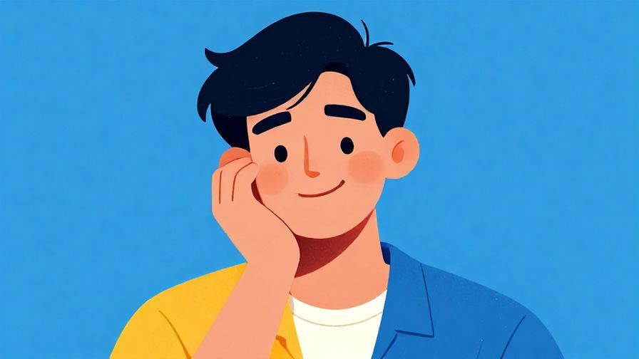 Illustration%20of%20a%20person%20smiling%20politely%20while%20looking%20tired%2C%20vibrant%20colors%2C%20illustrated%20style