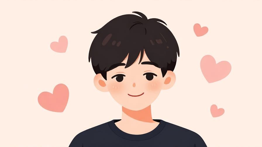 Illustration%20of%20a%20person%20smiling%20shyly%20with%20a%20soft%20pastel%20background%20and%20floating%20hearts