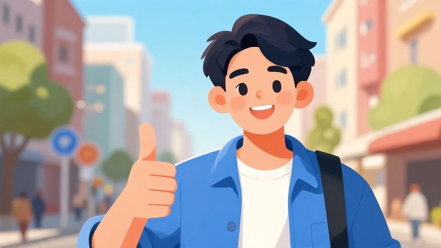 Illustration%20of%20a%20person%20smiling%20warmly%20and%20giving%20a%20thumbs-up%2C%20bright%20and%20friendly%20urban%20background%2C%20vibrant%20colors%2C%20illustrated%20style