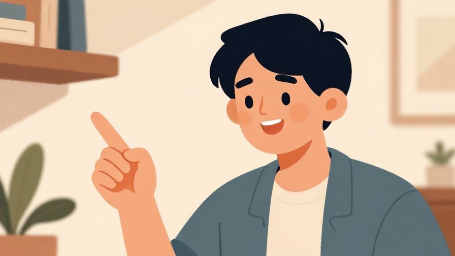 Illustration%20of%20a%20person%20smiling%20while%20pointing%20at%20an%20item%20with%20interest%2C%20warm%20indoor%20scene%2C%20illustrated%20style