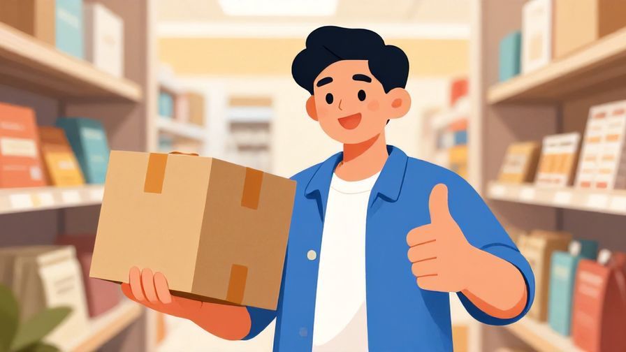 Illustration%20of%20a%20person%20smiling%20with%20thumbs%20up%20holding%20a%20new%20purchase%20in%20a%20shop%20background%2C%20vibrant%20colors%2C%20illustrated%20style