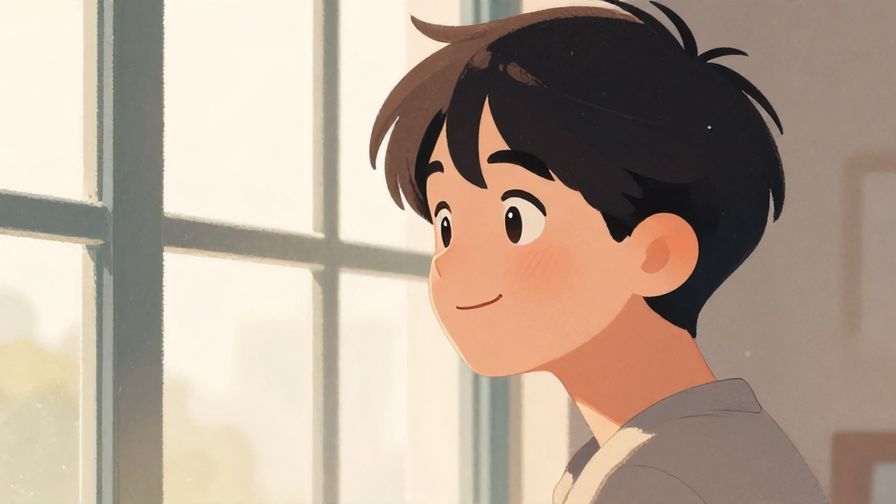 Illustration%20of%20a%20person%20smiling%20with%20a%20thoughtful%20expression%20while%20looking%20out%20a%20window%2C%20soft%20lighting%2C%20illustrated%20style