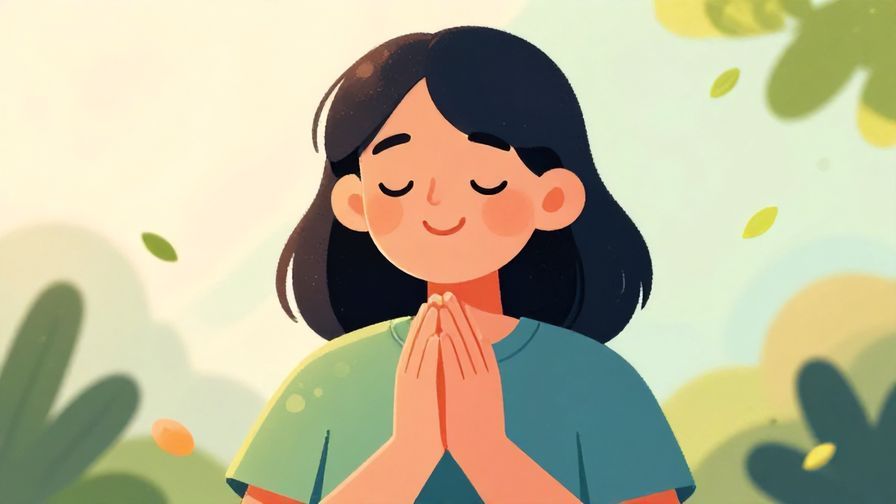 Illustration%20of%20a%20person%20smiling%20with%20closed%20eyes%20and%20hands%20clasped%20in%20gratitude%2C%20with%20a%20soft%20background%20of%20floating%20leaves%20and%20gentle%20sunlight%2C%20vibrant%20colors%2C%20illustrated%20style