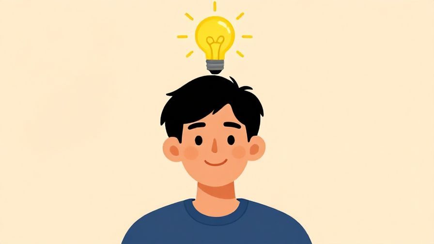 Illustration%20of%20a%20person%20smiling%20with%20a%20lightbulb%20above%20their%20head%2C%20expressing%20cleverness%2C%20warm%20colors%2C%20illustrated%20style