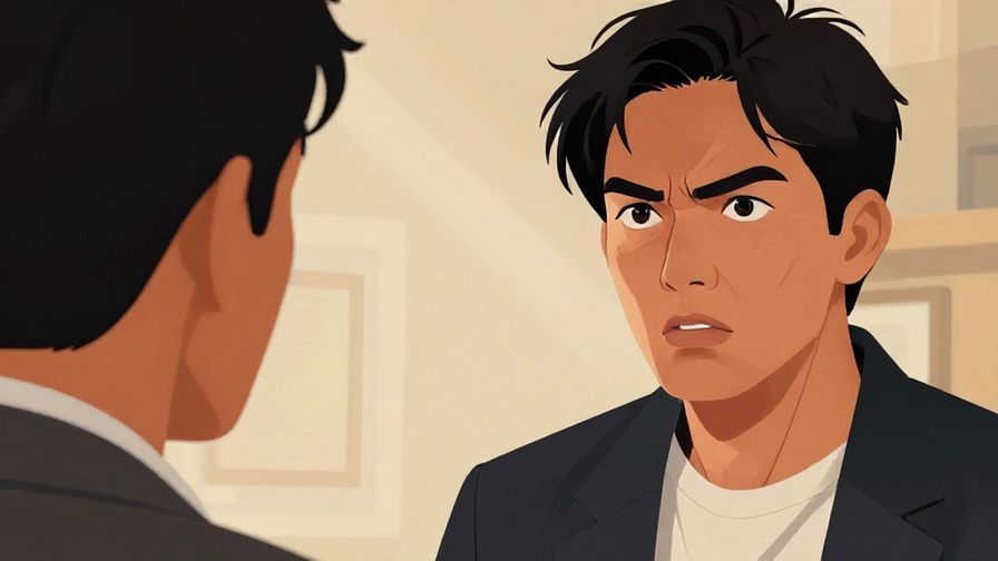 Illustration%20of%20a%20person%20speaking%20firmly%20to%20another%20with%20serious%20expression%2C%20intense%20colors%2C%20illustrated%20style