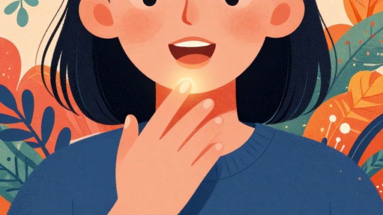 Illustration%20of%20a%20person%20speaking%20from%20the%20heart%2C%20with%20a%20gentle%20glow%20around%20their%20mouth%20to%20represent%20honesty%2C%20detailed%20background%2C%20vibrant%20colors%2C%20illustrated%20style