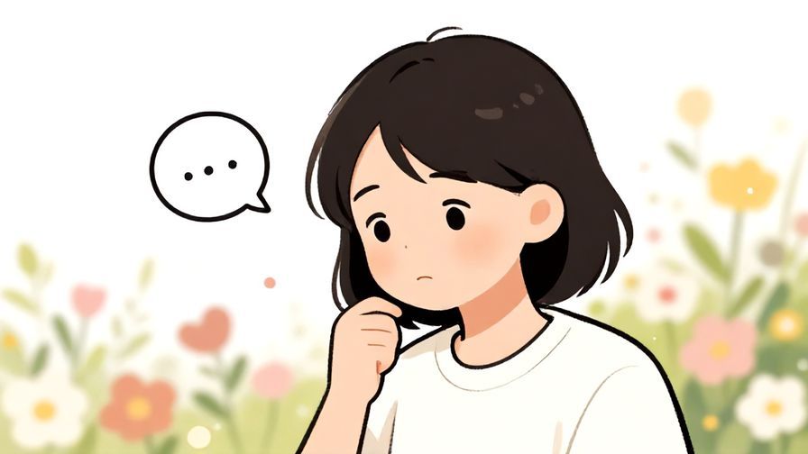 Illustration%20of%20a%20person%20speaking%20timidly%20with%20a%20small%20speech%20bubble%20and%20slight%20smile%2C%20soft%20background%20with%20flowers%2C%20illustrated%20style