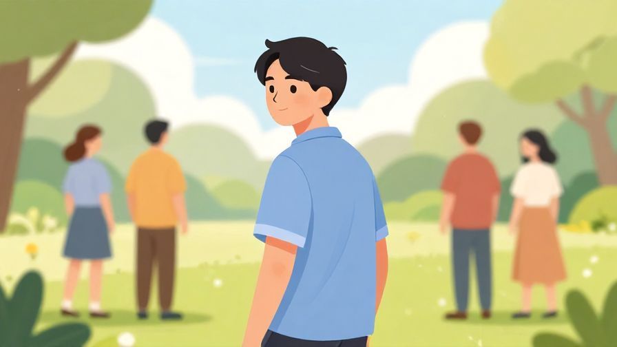 Illustration%20of%20a%20person%20stepping%20back%20from%20a%20group%20with%20a%20calm%20expression%2C%20soft%20park%20background.%20Bright%20colors%2C%20illustrated%20style