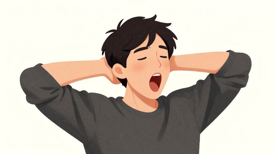 Illustration%20of%20a%20person%20stretching%20and%20yawning%2C%20with%20an%20elongated%20expression%20of%20tiredness%20and%20soft%20background%2C%20illustrated%20style
