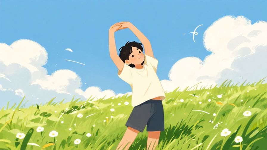 Illustration%20of%20a%20person%20stretching%20and%20smiling%20relaxedly%20in%20a%20sunny%20field%2C%20bright%20colors%20and%20open%20sky