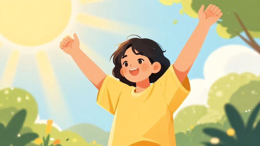 Illustration%20of%20a%20person%20stretching%20relaxedly%20in%20a%20sunbeam%20with%20a%20smile%20and%20soft%20nature%20background%2C%20vibrant%20colors%2C%20illustrated%20style