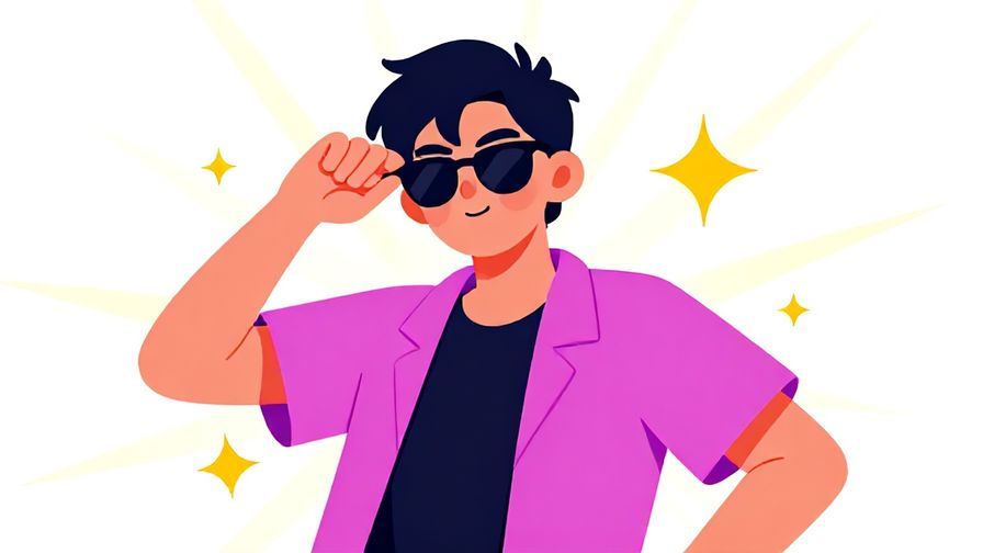 Illustration%20of%20a%20person%20striking%20a%20confident%20pose%2C%20wearing%20sunglasses%2C%20with%20stylized%20stars%20and%20light%20rays%20around%20them.%20Vibrant%20colors%2C%20illustrated%20style