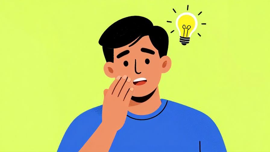 Illustration%20of%20a%20person%20suddenly%20remembering%20something%20while%20talking%2C%20with%20a%20lightbulb%20above%20their%20head%2C%20vibrant%20colors%2C%20illustrated%20style