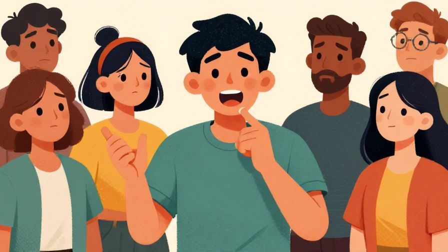 Illustration%20of%20a%20person%20telling%20a%20joke%20while%20others%20look%20unamused%20or%20bored%2C%20detailed%20background%2C%20vibrant%20colors%2C%20illustrated%20style