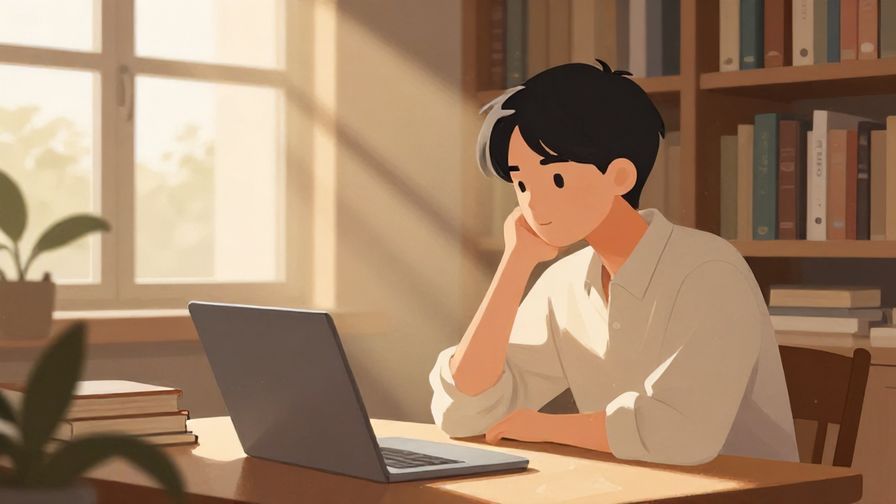 Illustration%20of%20a%20person%20thinking%20deeply%20in%20a%20library%20with%20soft%20sunlight%20streaming%20in%2C%20calm%20ambiance%2C%20illustrated%20style