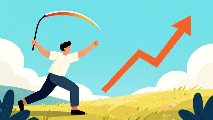 Illustration%20of%20a%20person%20throwing%20a%20boomerang%20that%20turns%20into%20a%20rising%20chart%20symbolizing%20success%20returning%20as%20revenge%2C%20vibrant%20colors%2C%20illustrated%20style