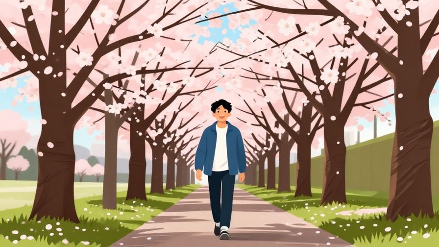 Illustration%20of%20a%20person%20walking%20freely%20along%20a%20path%20lined%20with%20cherry%20blossoms%20and%20smiling%20brightly%2C%20vibrant%20spring%20colors