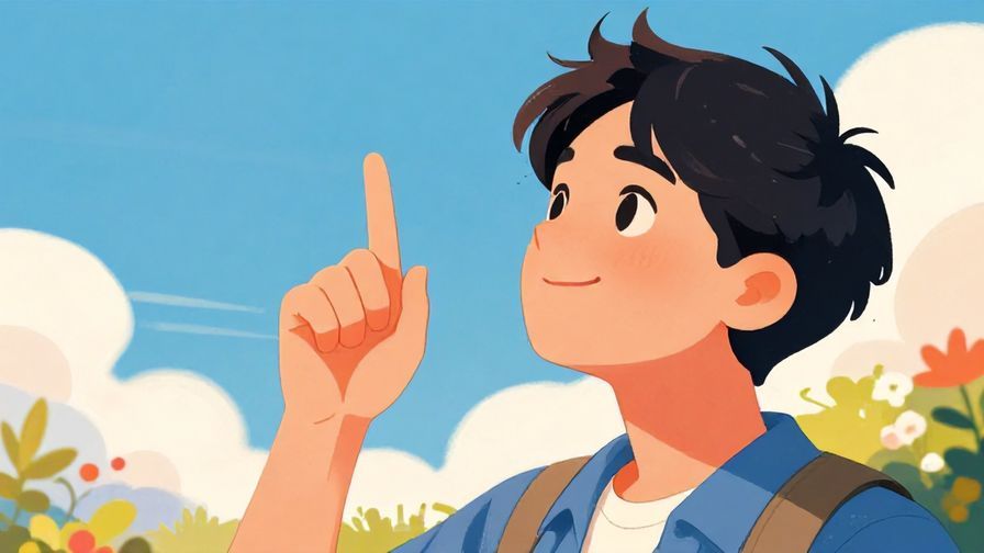 Illustration%20of%20a%20person%20watching%20the%20sky%20and%20making%20a%20guess%20with%20a%20gentle%20smile%2C%20detailed%20background%2C%20vibrant%20colors%2C%20illustrated%20style