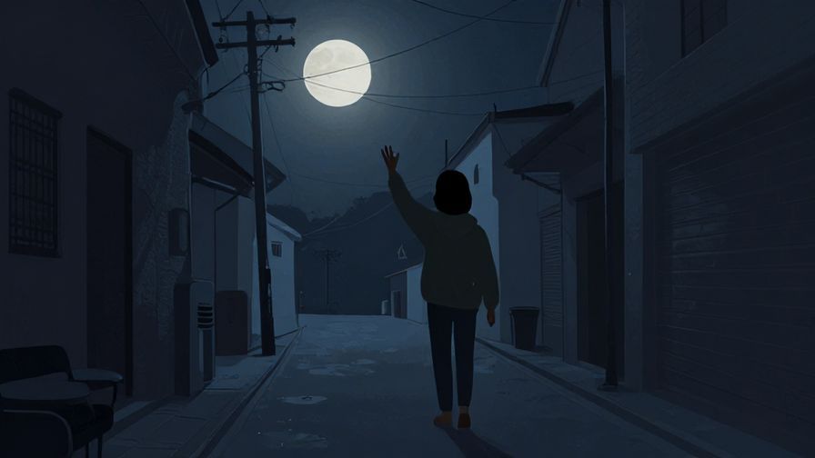 Illustration%20of%20a%20person%20waving%20goodbye%20in%20a%20quiet%20street%20under%20moonlight