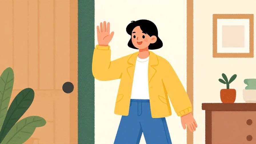 Illustration%20of%20a%20person%20waving%20goodbye%20briefly%20as%20they%20step%20away%2C%20cheerful%20expression%2C%20indoor%20home%20setting%2C%20vibrant%20colors%2C%20illustrated%20style
