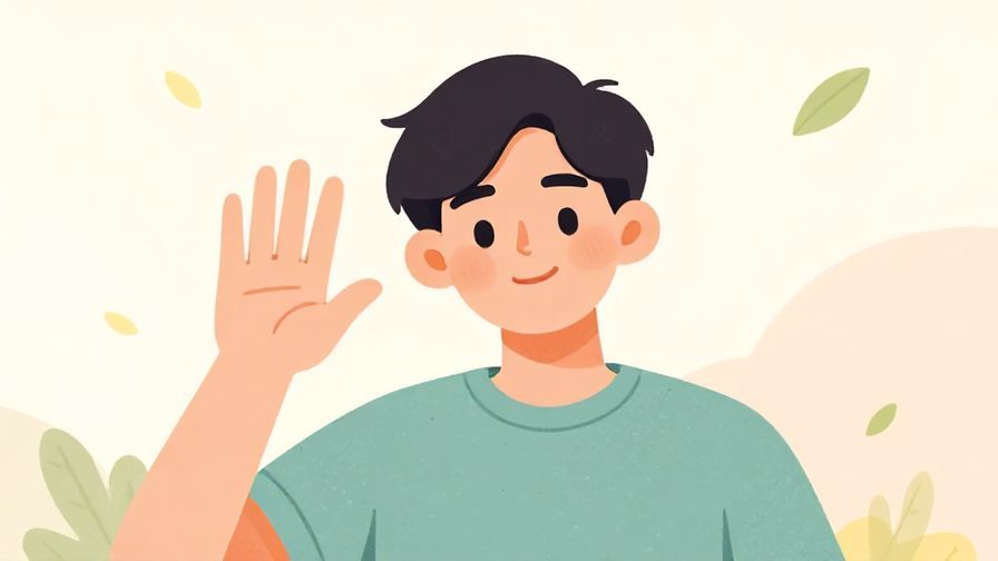 Illustration%20of%20a%20person%20waving%20their%20hand%20dismissively%20while%20smiling%2C%20with%20soft%20pastel%20background%20and%20floating%20leaves%2C%20illustrated%20style