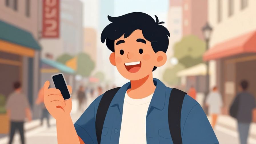 Illustration%20of%20a%20person%20with%20a%20big%20smile%20speaking%20enthusiastically%20in%20a%20busy%20city%20street%20setting