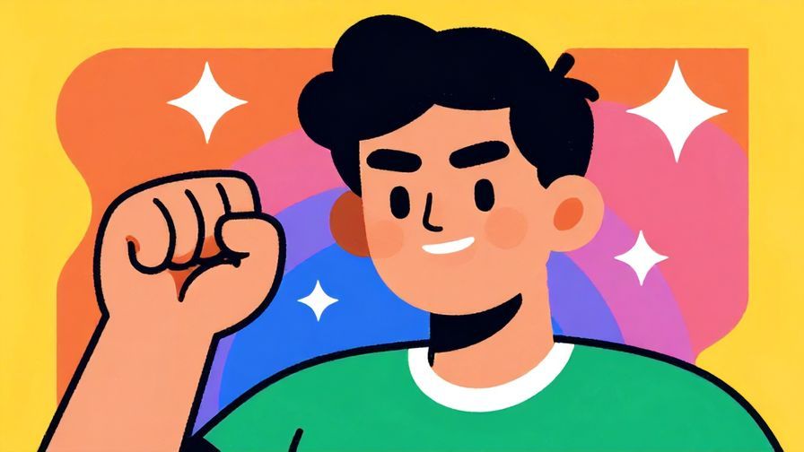 Illustration%20of%20a%20person%20with%20a%20bold%20expression%20and%20a%20fist%20raised%2C%20stars%20sparkling%20around%20them%2C%20vibrant%20colors%2C%20illustrated%20style